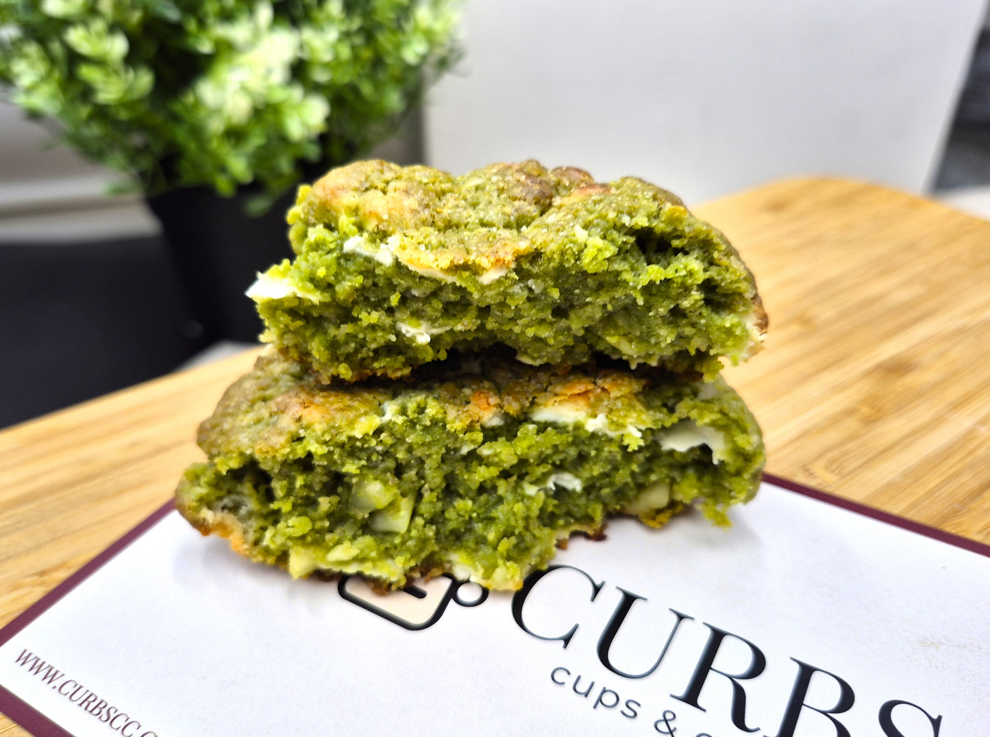 Matcha & Macadamia New York Cookie