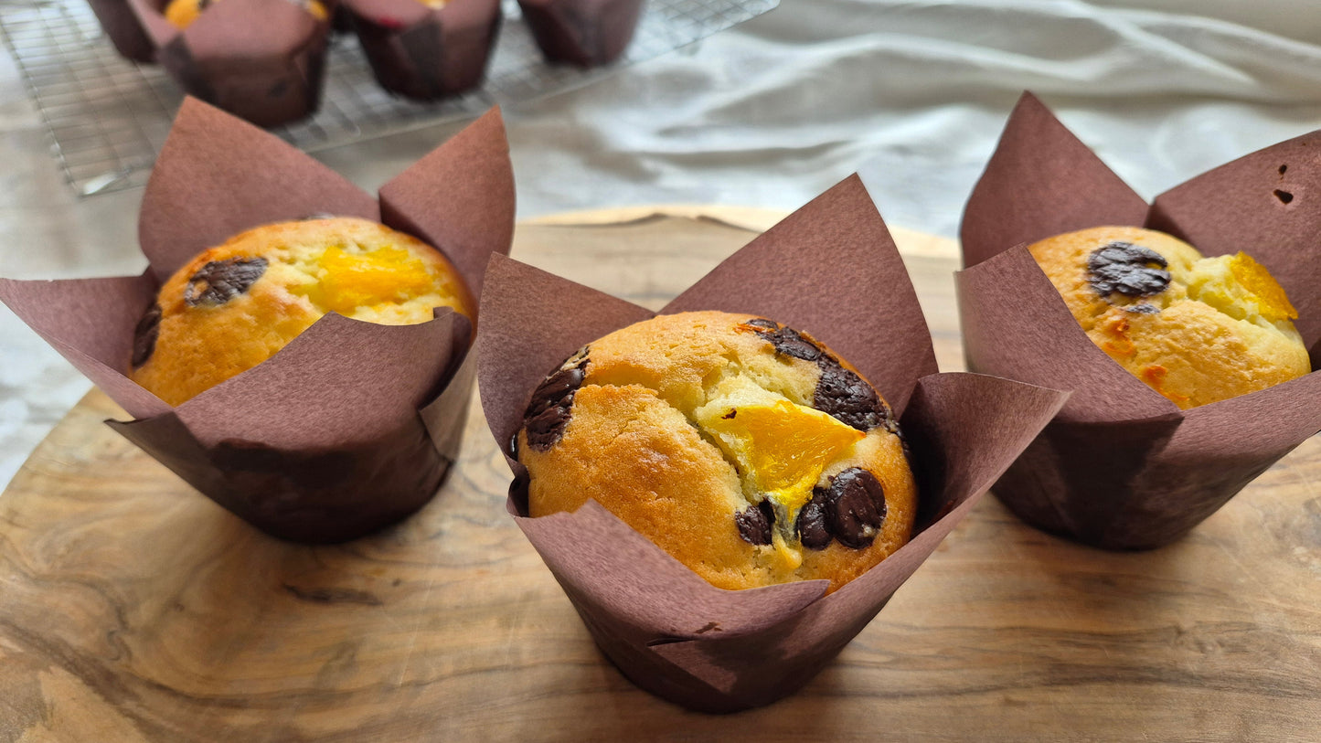 Chocolate and Orange Muffins