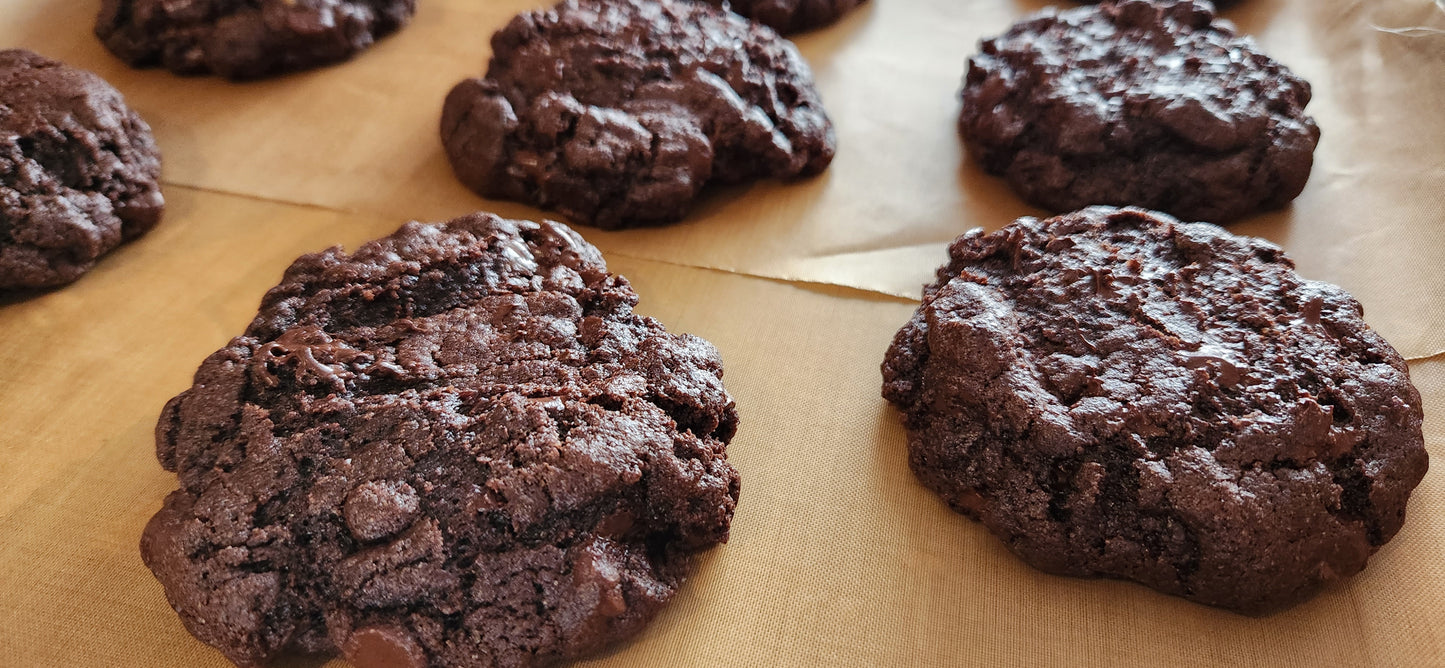 Double Chocolate Chip Cookies