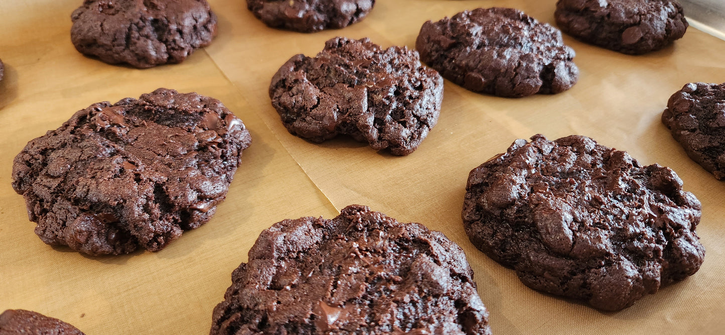 Double Chocolate Chip Cookies