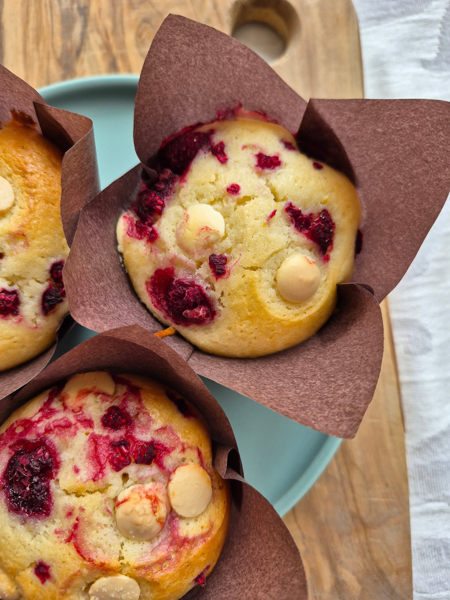 Raspberry Muffins