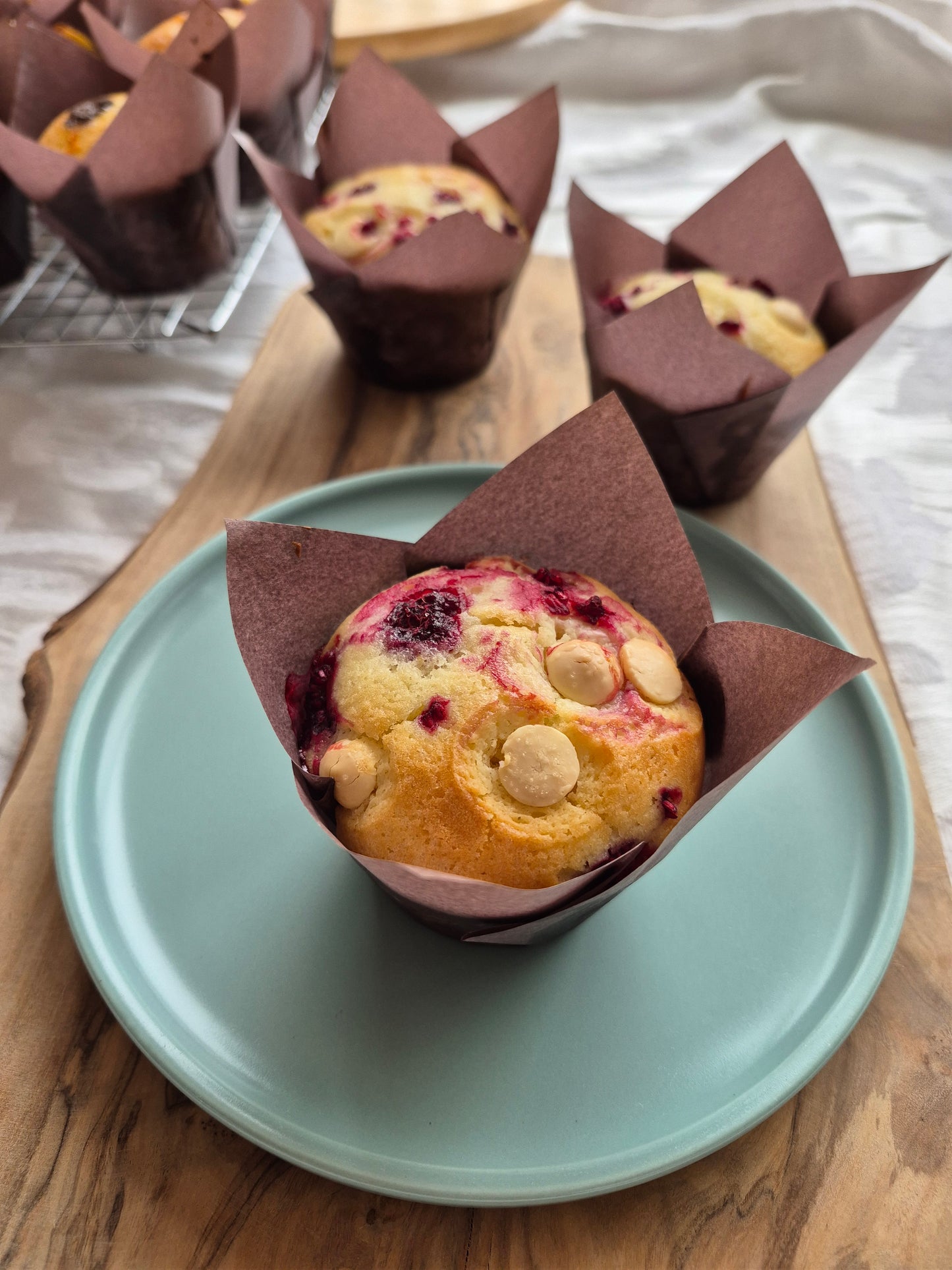 Raspberry Muffins