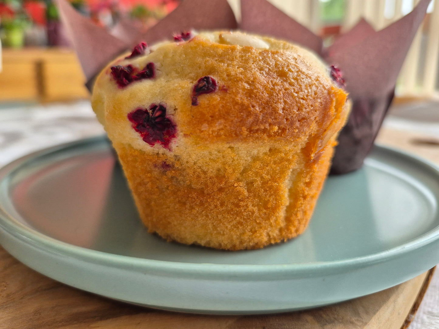 Raspberry Muffins