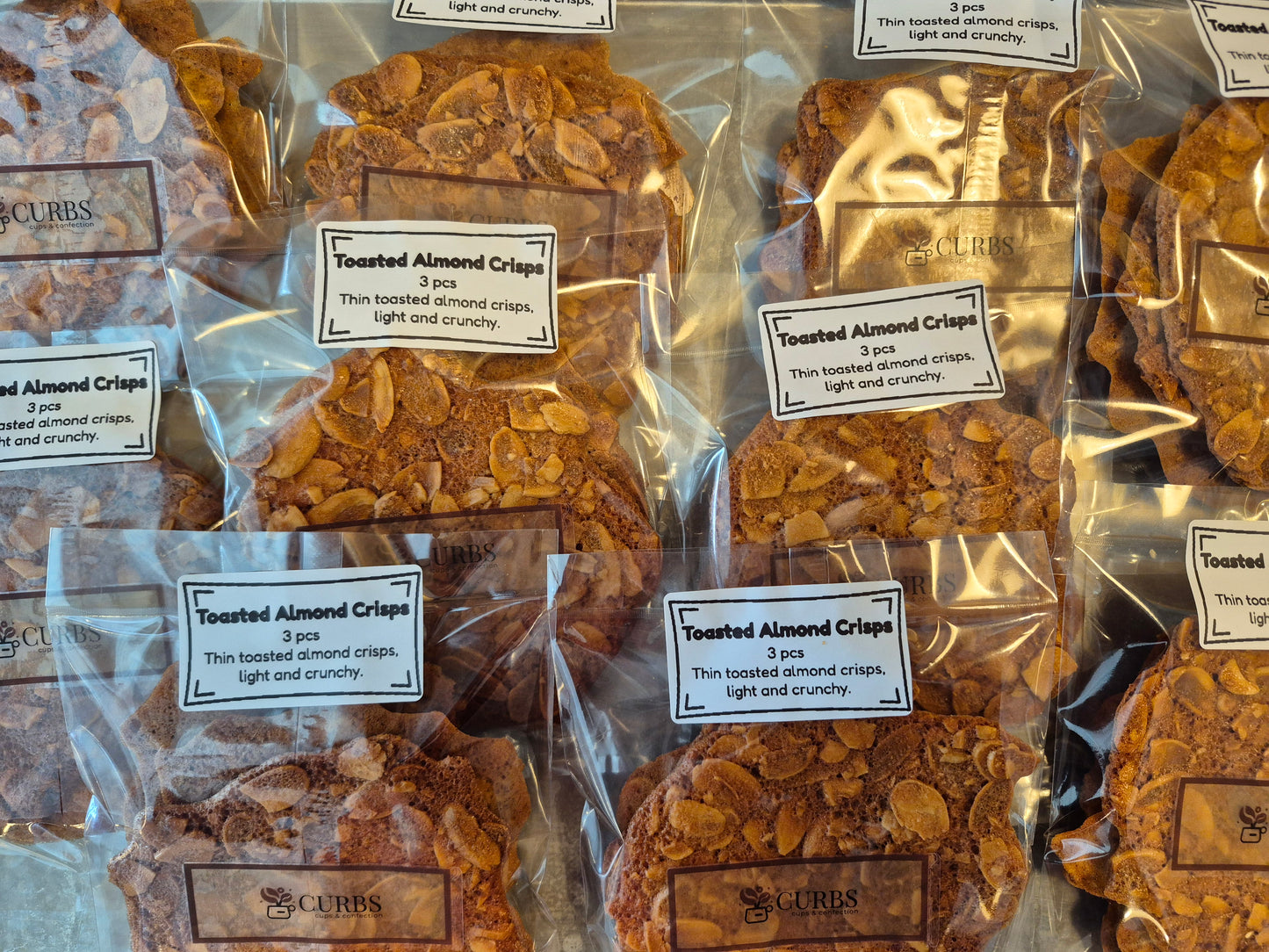 Toasted Almond Crisps (3 pcs/ Bag)