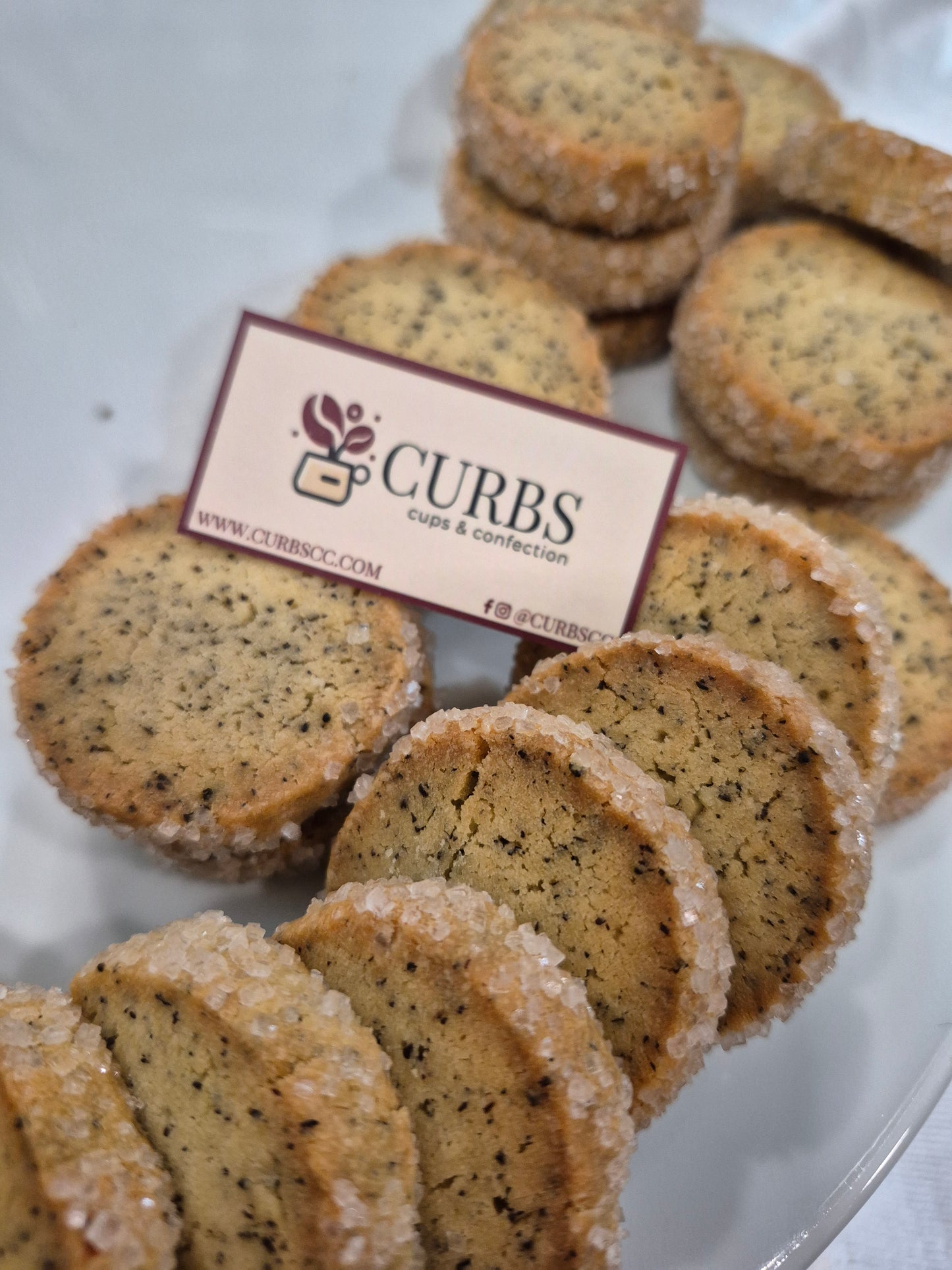 Tea & Spice Sablé Set ( Four pieces of each flavour for you to enjoy )