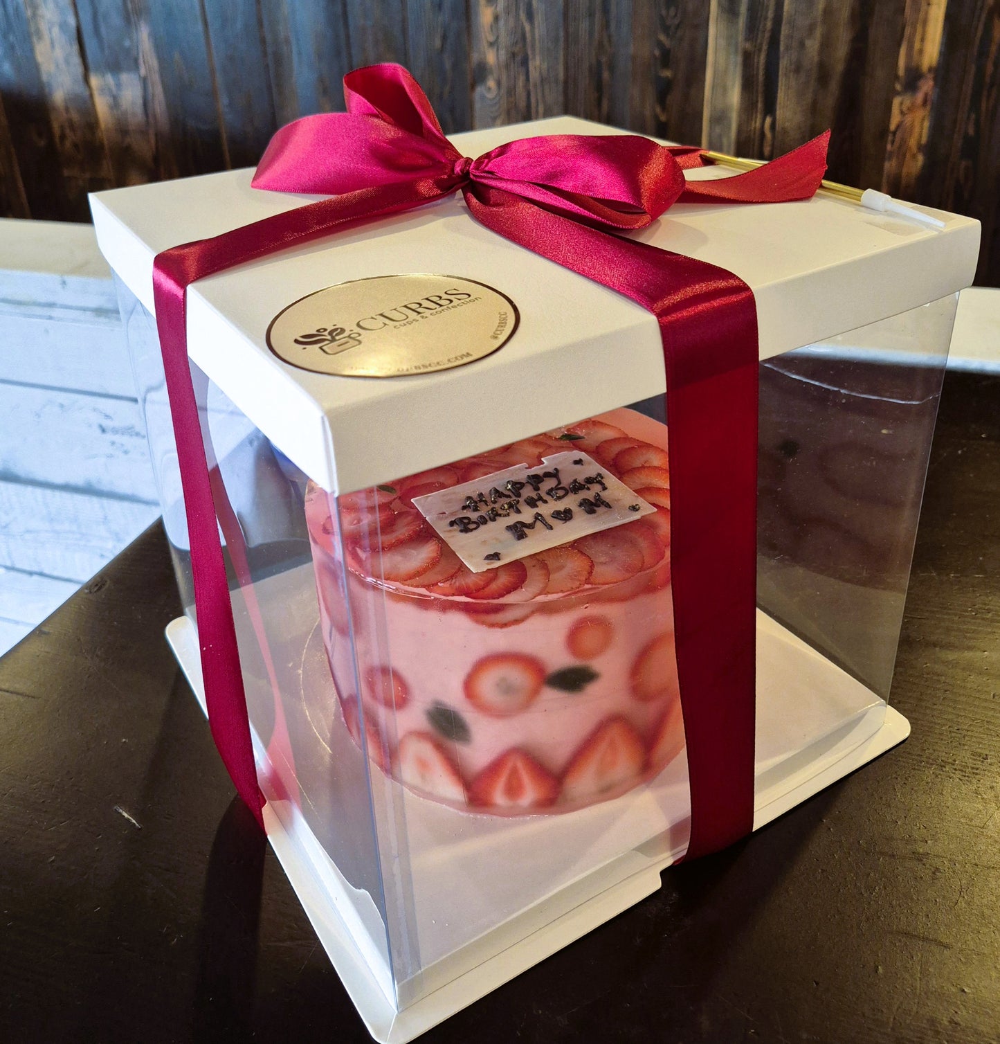 Crystal Jelly Fruit Cake  7.5"(Fruit Jelly Cake)