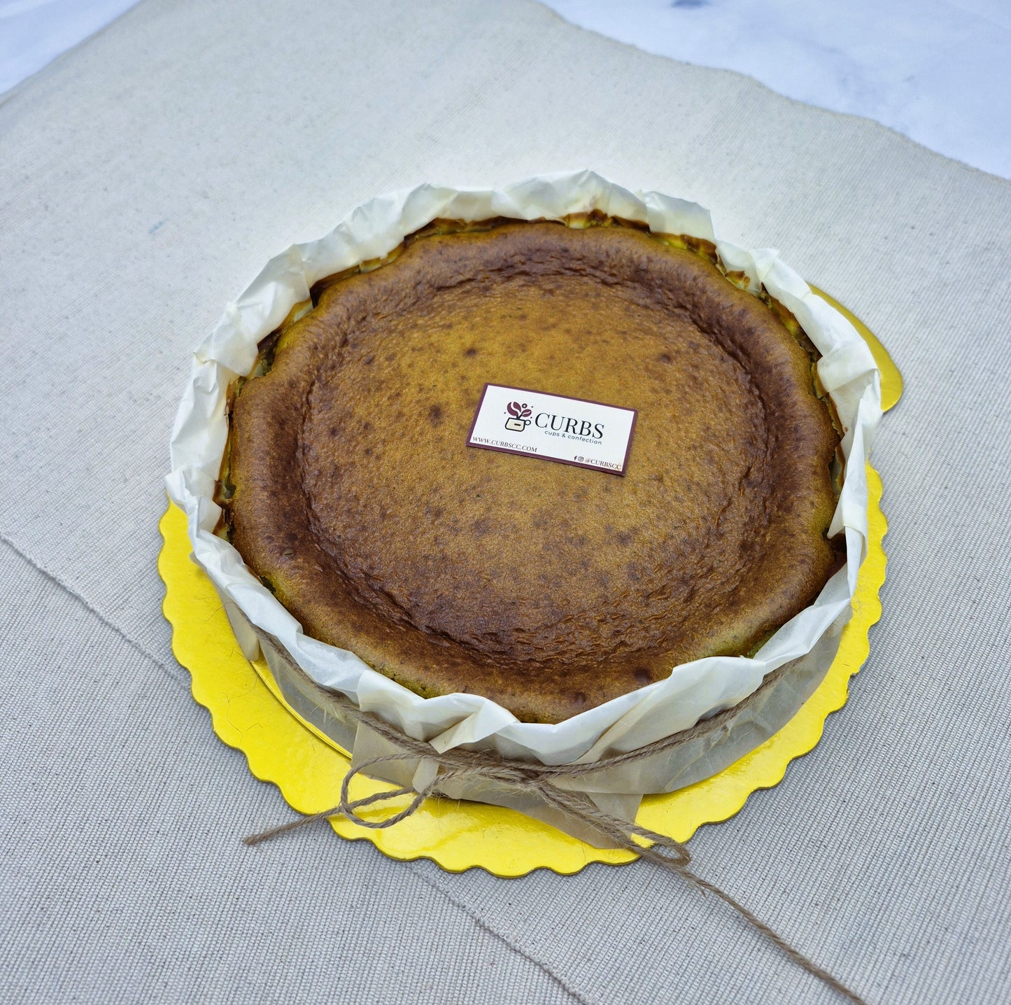 Matcha Basque Cheesecake ( 6 inch )