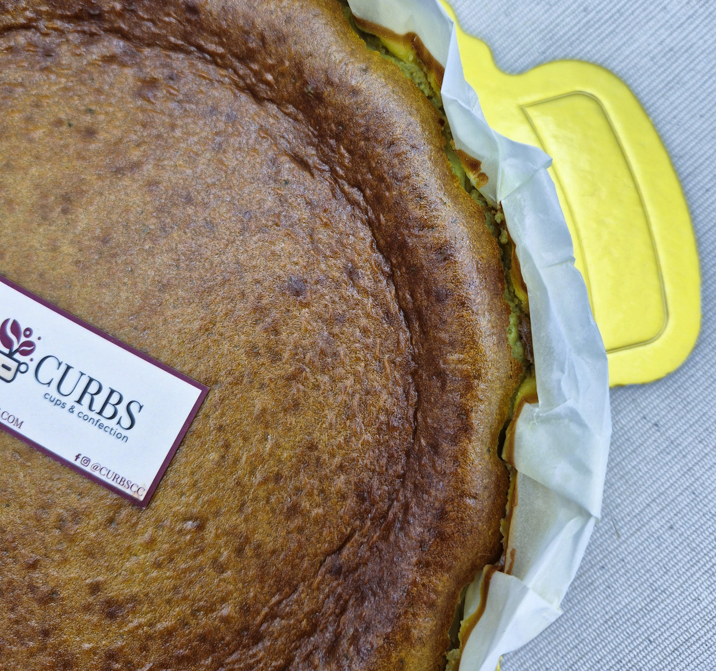 Matcha Basque Cheesecake ( 6 inch )