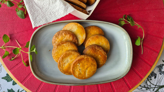 Shrimp Parmesan Cheese Crackers