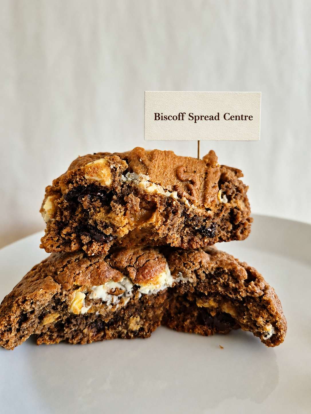 Biscoff Cocoa Velvet NY Cookie