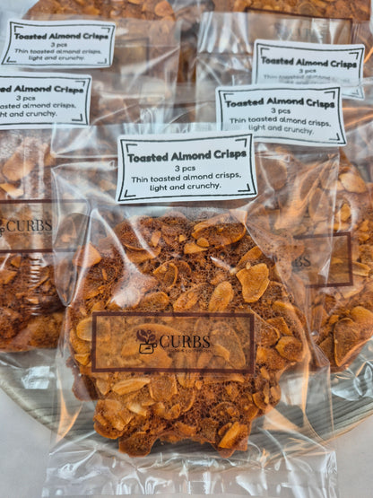 Toasted Almond Crisps (3 pcs/ Bag)