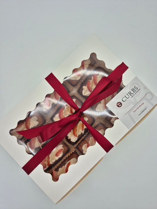 Strawberry Mascarpone Financiers — Box of 12