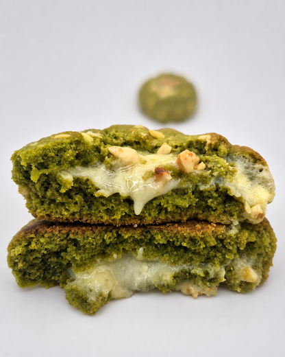 Matcha White Chocolate & Macadamia Cookie