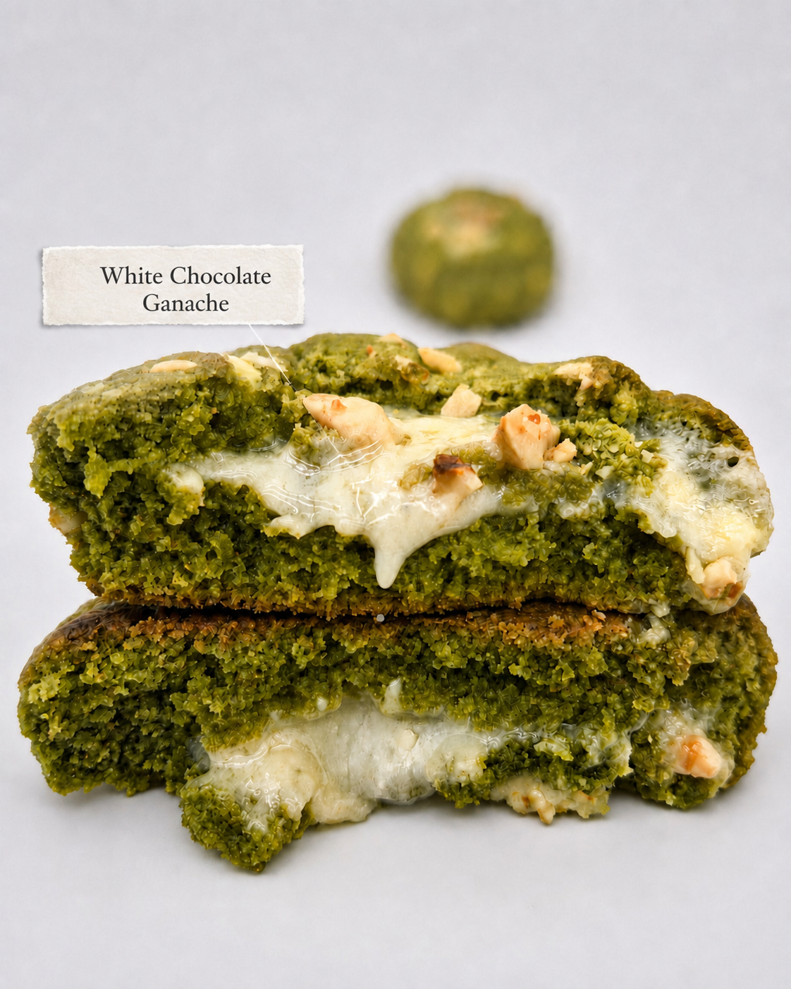 Matcha White Chocolate & Macadamia Cookie