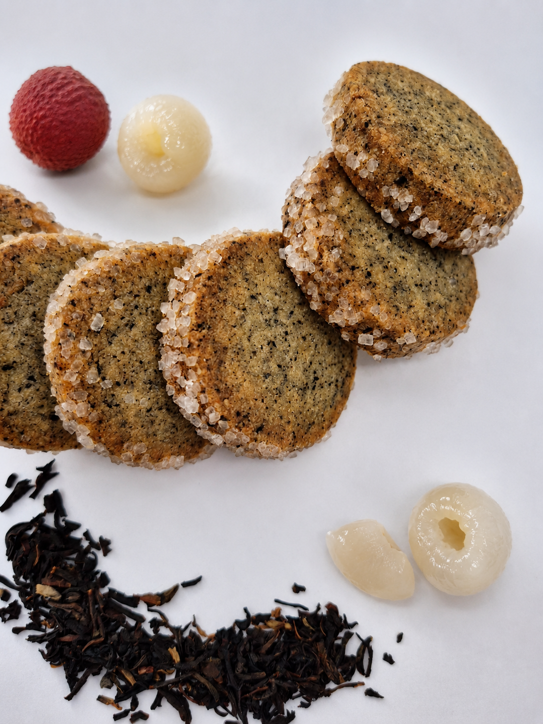 Lychee Black Tea Sablé